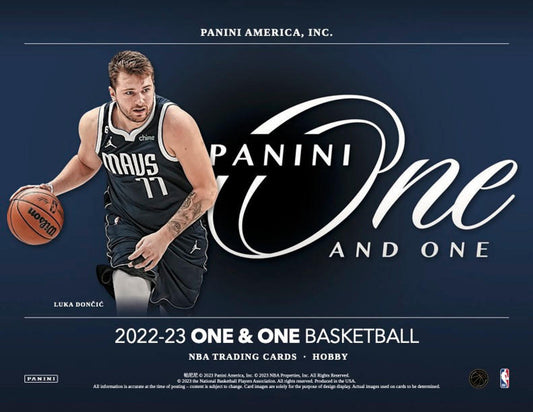 Upcoming Release! 2022-23 Panini One and One Basketball Hobby Box