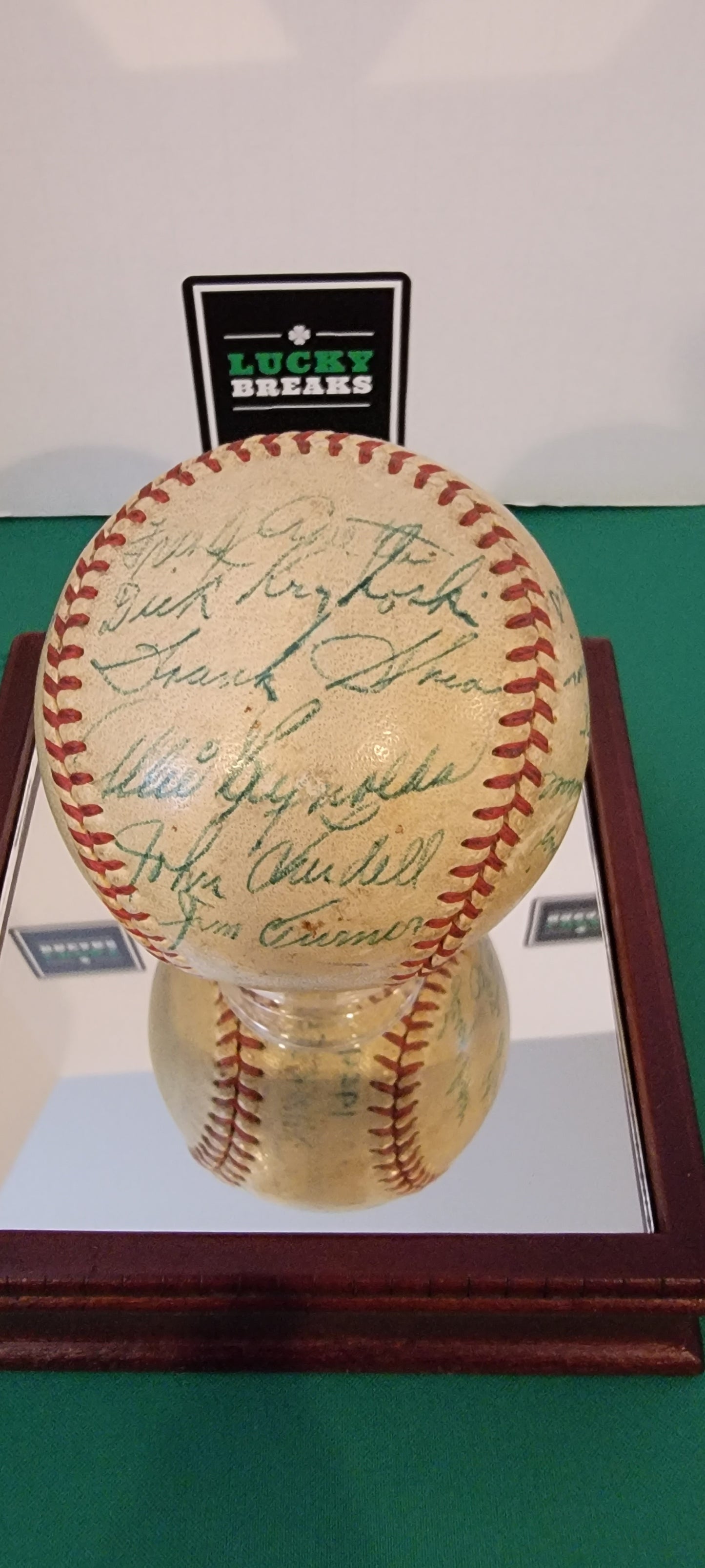 1949 new york yankees world series champions signed baseball JSA certified autographed baseball 1800x4000