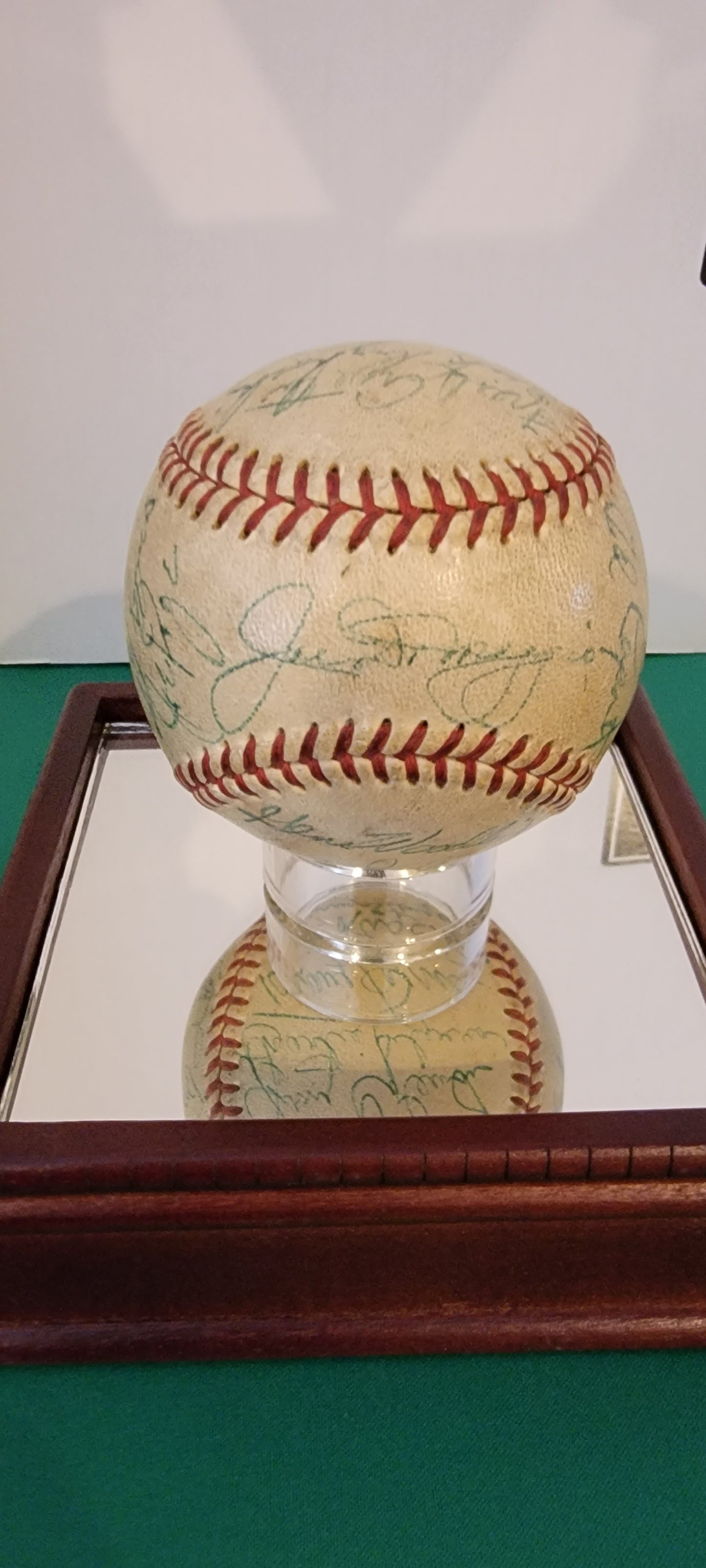 1949 new york yankees world series champions signed baseball JSA certified autographed baseball 1800x4000 baseball memorabilia mlb collectibles
