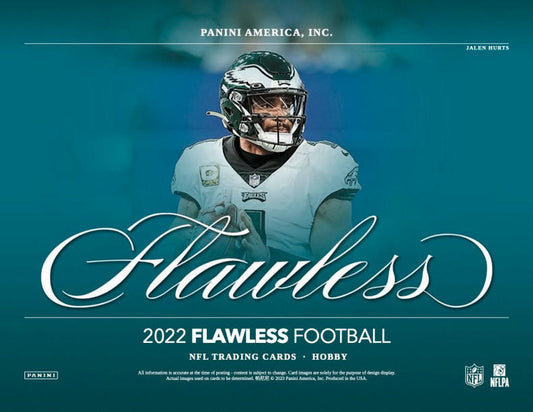 Upcoming Release! 2022 Panini Flawless Football Hobby Box
