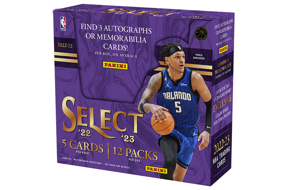 Upcoming Release! 2022-23 Panini Select Basketball (Hobby)